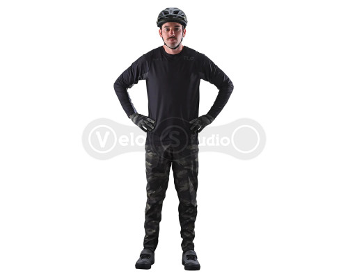 Вело джерси TLD Skyline LS Jersey [Jet Fuel Gray] SM