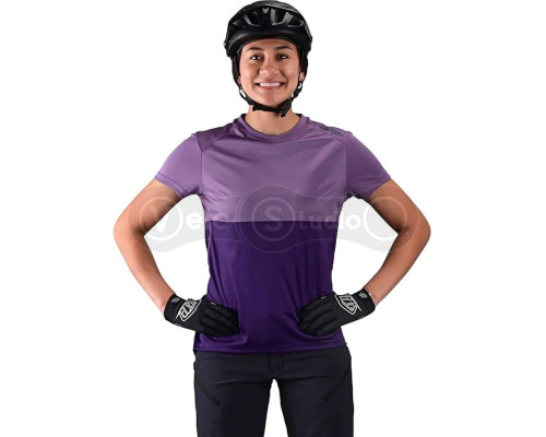 Велосипеди TLD WMNS Llilium SS Jersey Block [Orchid Purple] MD
