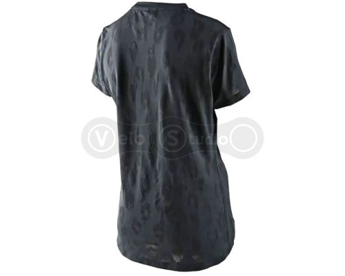Женское велоджерси TLD WMNS Llilium SS Jersey [Jacquard Black] XS