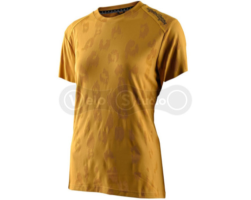 Жіноче велоджерсі TLD WMNS Llilium SS Jersey [Jacquard Honey] SM