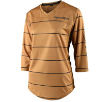 Жіноча джерсі TLD WMNS Mischief 3/4 Jersey [Pinstripe Honey] XS