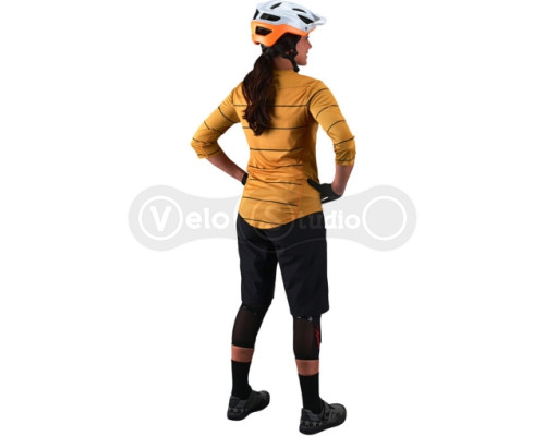Жіноча джерсі TLD WMNS Mischief 3/4 Jersey [Pinstripe Honey] XS