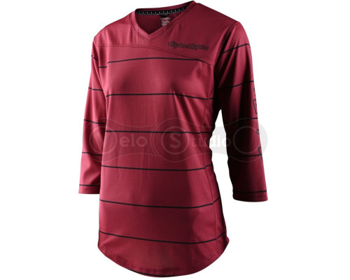 Жіноча джерсі TLD WMNS Mischief 3/4 Jersey [Pinstripe Elderberry] SM