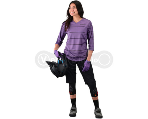 Женская джерси TLD WMNS Mischief 3/4 Jersey [Pinstripe Orchid] SM