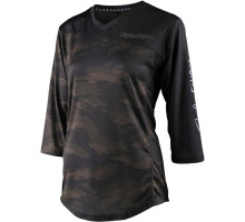 Жіноча джерсі TLD WMNS Mischief 3/4 Jersey [Brushed Camo Army] XS