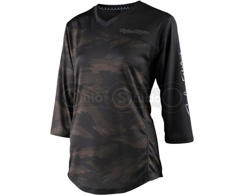 Женская джерси TLD WMNS Mischief 3/4 Jersey [Brushed Camo Army] XS