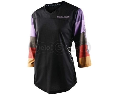 Женская джерси TLD WMNS Mischief 3/4 Jersey [Rugby Black] XS