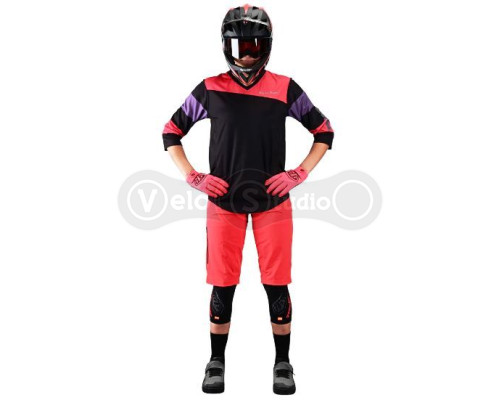 Женская джерси TLD WMNS Mischief 3/4 Jersey [Rugby Firecracker] XS