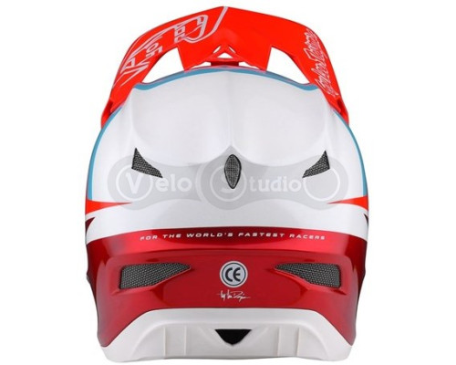 Вело шлем TLD D3 Fiberlite Helmet [Slant Red] L (58-59 см)