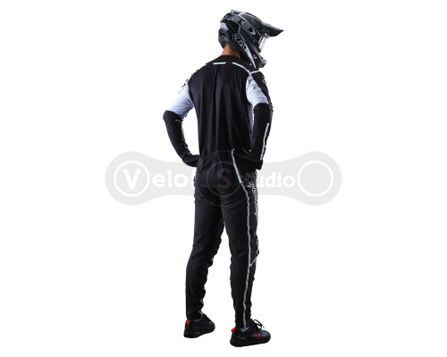Вело джерси TLD Sprint Ultra Jersey Lines [Black White] SM