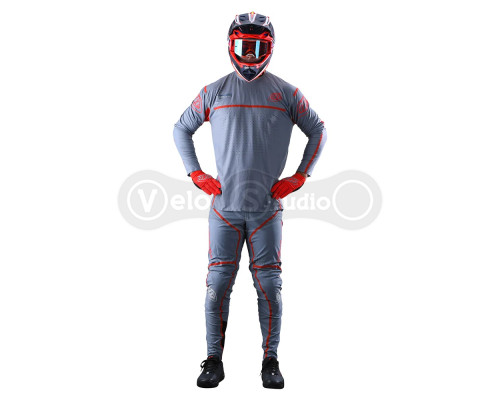 Вело джерси TLD Sprint Ultra Jersey [Gray Rocket Pink] LG