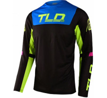 Вело джерси TLD Sprint Jersey Fractura [BLk/Yellow] SM