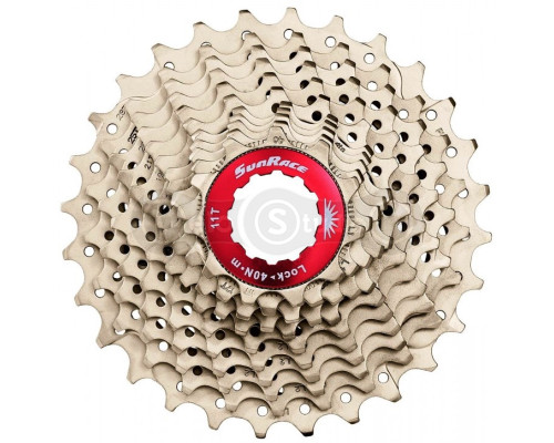 Кассета SUN RACE RX1 11 скоростей 11-28T алюминиевый паук