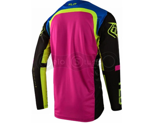 Вело джерсі TLD Sprint Jersey Fractura [BLk/Yellow] XL