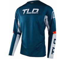 Вело джерси TLD Sprint Jersey Fractura [Slate Blue Orange] XXL