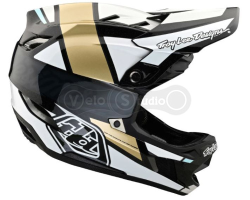 Вело шлем TLD D4 Mips Carbon Helmet [Team Gold] M (57-58 см)