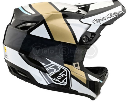 Вело шлем TLD D4 Mips Carbon Helmet [Team Gold] M (57-58 см)