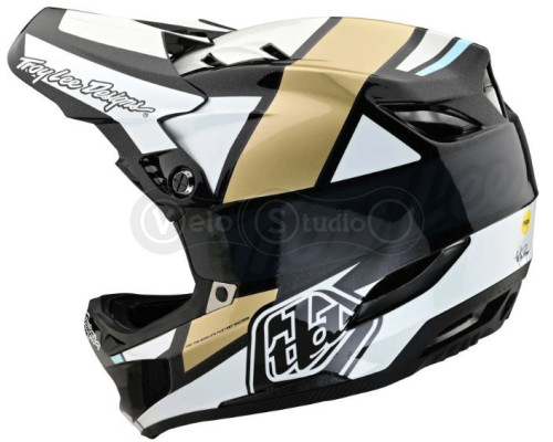 Вело шлем TLD D4 Mips Carbon Helmet [Team Gold] M (57-58 см)