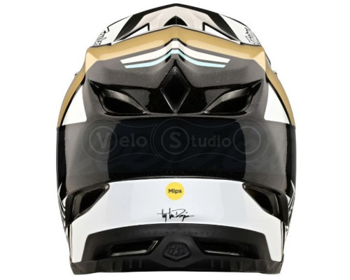 Вело шлем TLD D4 Mips Carbon Helmet [Team Gold] M (57-58 см)