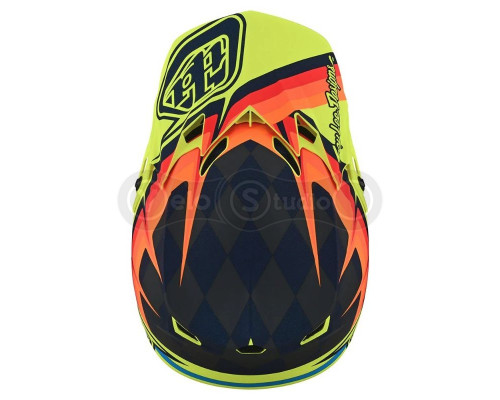 Мотошлем TLD SE4 Polyacrylite Mips [Warped Yellow] XL (60-61 см)