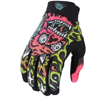 Вело рукавички TLD AIR Glove Skull Demon [Orange Green] SM
