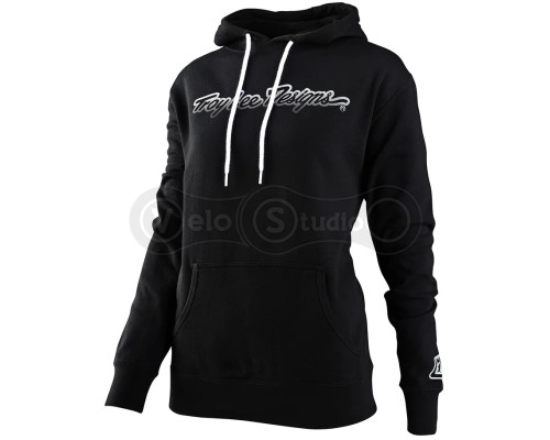 Женское худи TLD Womens Signature Pullover Hoodie [BLack] SM
