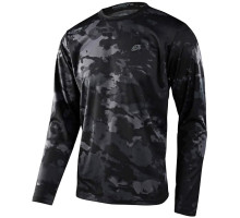 Вело джерсі TLD Flowline LS Jersey Covert [Black] MD