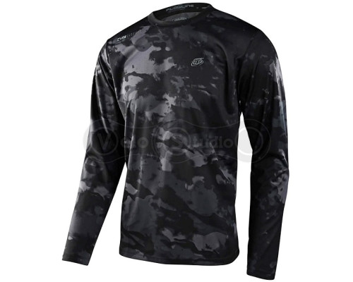 Вело джерсі TLD Flowline LS Jersey Covert [Black] MD