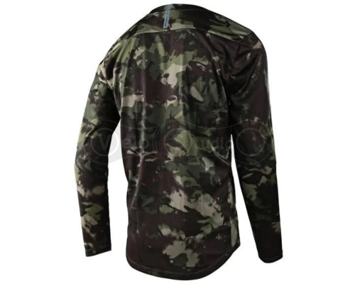 Вело джерси TLD Flowline LS Jersey Covert [Army Green] LG