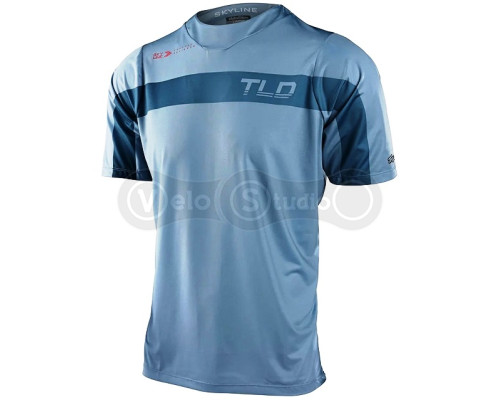 Вело джерси TLD Skyline Air SS Jersey Jet Fuel [Ice Blue Red] SM