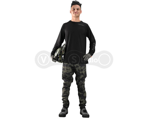 Вело джерсі TLD Skyline LS Chill Jersey [Black] LG