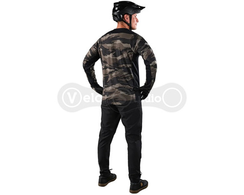 Вело джерси TLD Skyline LS Chill Jersey [Hide Out Black] LG