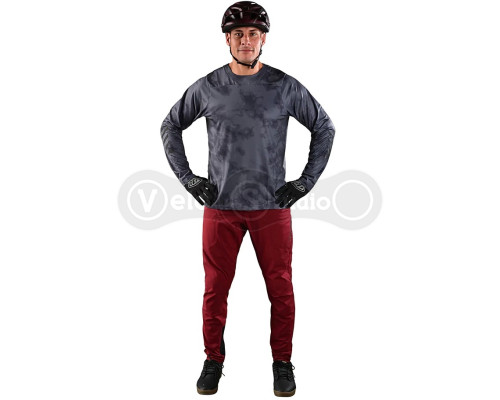 Вело джерси TLD Skyline LS Chill Jersey [Tie Dye Charcoal] MG