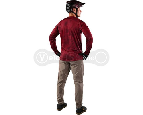 Вело джерси TLD Skyline LS Chill Jersey [Tie Dye Wine] SM