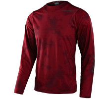 Вело джерсі TLD Skyline LS Chill Jersey [Tie Dye Wine] MD