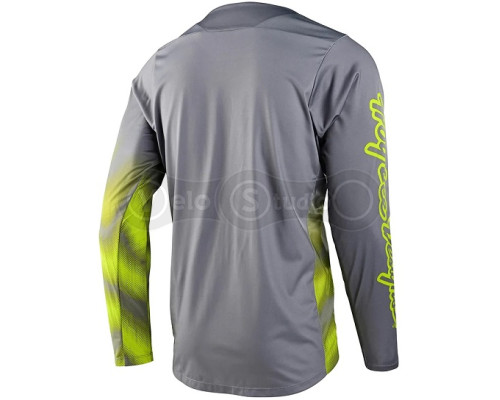 Вело джерси TLD Skyline LS Chill Jersey Waves [LT Gray] SM