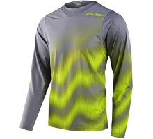 Вело джерсі TLD Skyline LS Chill Jersey Waves [LT Gray] MD