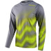 Вело джерсі TLD Skyline LS Chill Jersey Waves [LT Gray] XL