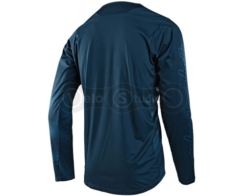 Вело джерси TLD Skyline LS Chill Jersey Waves [Dark Slate Blue] MD