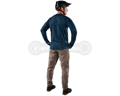 Вело джерси TLD Skyline LS Chill Jersey Waves [Dark Slate Blue] XL