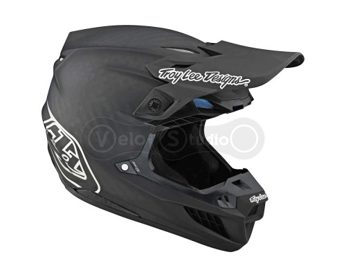 Мото шлем TLD SE5 Carbon Mips Integra Helmet [Stealth BLk/Chrome] M (57-58 см)