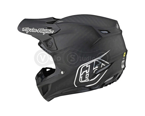 Мото шлем TLD SE5 Carbon Mips Integra Helmet [Stealth BLk/Chrome] M (57-58 см)