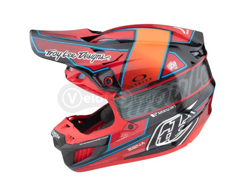 Мото шлем TLD SE5 Carbon Mips Integra Helmet [Team Red] M (57-58 см)