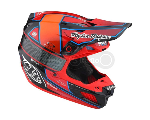 Мото шлем TLD SE5 Carbon Mips Integra Helmet [Team Red] M (57-58 см)