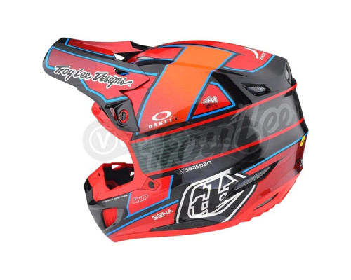 Мото шлем TLD SE5 Carbon Mips Integra Helmet [Team Red] M (57-58 см)
