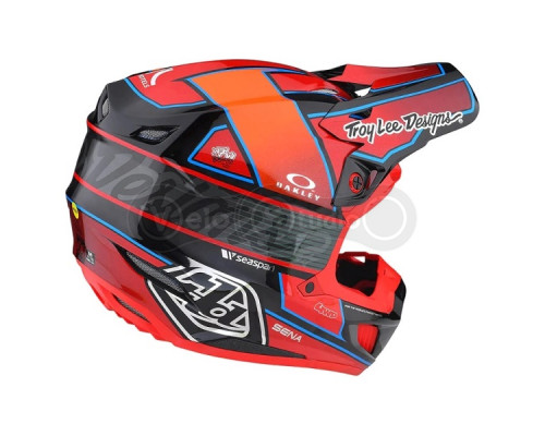 Мото шлем TLD SE5 Carbon Mips Integra Helmet [Team Red] M (57-58 см)