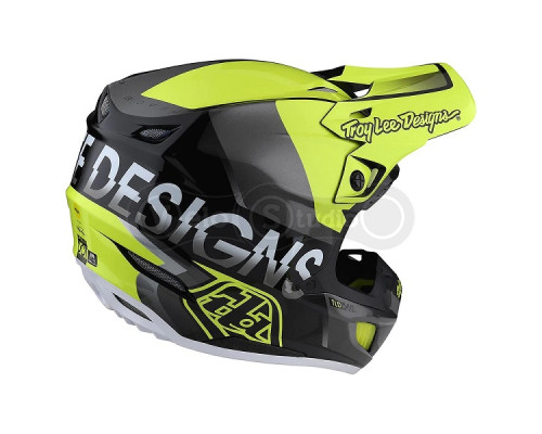 Мото шлем TLD SE5 Composite Mips Integra Helmet [Qualifier Glo Yellow/Blk] M (57-58 см)