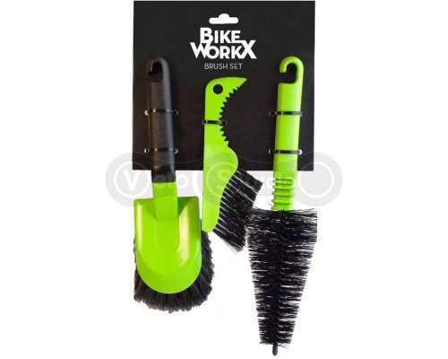 Набор щеток для чистки велосипеда BikeWorkx Brush Set