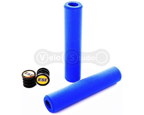 Грипси ESI Chunky Blue (сині) 32 мм