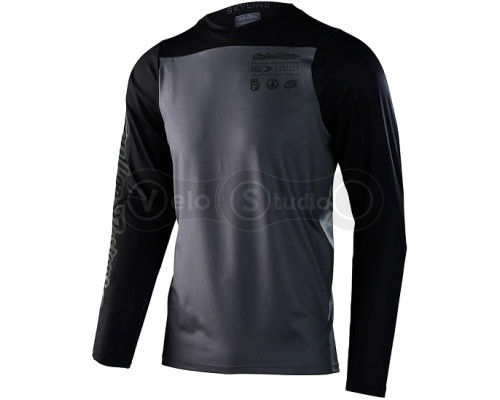 Вело джерси TLD Skyline LS Jersey Mono [Charcoal] MD